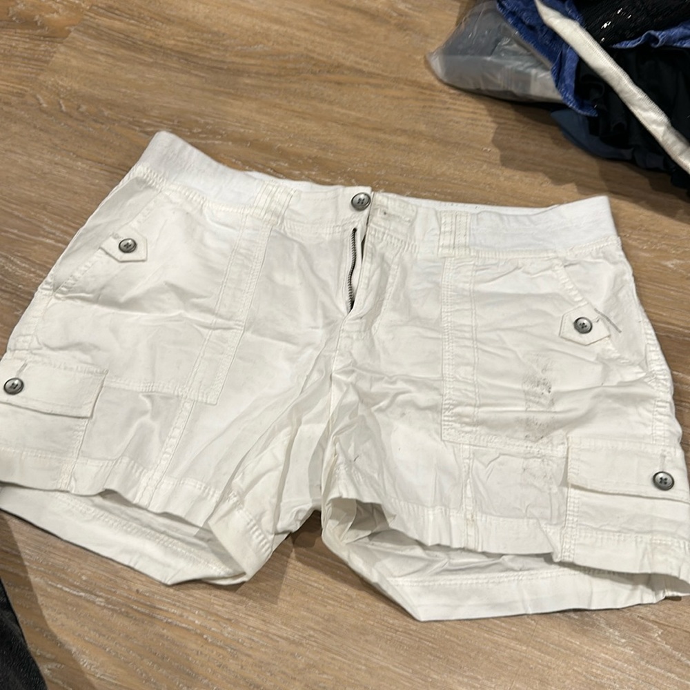 White shorts